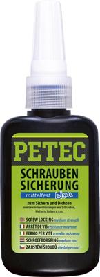 PETEC schroefbeveiliging "power" screw retention 50g medium strength blu