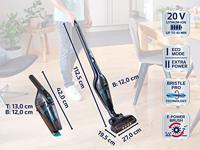 Leifheit 11928 2in1 Rotaro PowerVac Accu-Stofzuiger Zwart - thumbnail