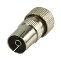 Valueline Vlsp40922m Ongesoldeerde Coax Connectoren Coax Vrouwelijk Metaal - thumbnail