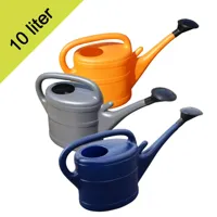 Geli kunststof gieter 10 liter blauw - thumbnail