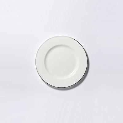 DIBBERN - Platin Lane Pure - Gebakbordje 16cm DIBBERN - Platin Lane Pure - Gebakbordje 16cm