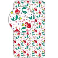 De kleine Zeemeermin Hoeslaken Ariël - Eenpersoons - 90 x 200 cm - Katoen - thumbnail