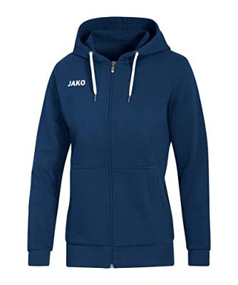 JAKO 6865D Jas Met Kap Base Dames - Marine - 38