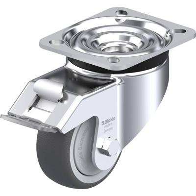 Blickle LK-PATH 80KF-FI Zwenkwiel met rem Wieldiameter: 80 mm Draagvermogen (max.): 150 kg 1 stuk(s)