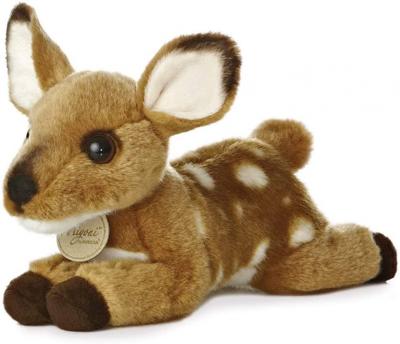 Aurora knuffel reekalf junior 20 cm pluche bruin Aurora knuffel reekalf junior 20 cm pluche bruin