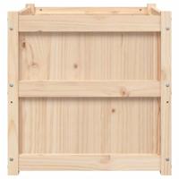 Plantenbakken 2 st cm massief grenenhout - thumbnail