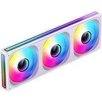 Jonsbo Jonsbo ZB-360 Lüfter, Reverse Blade, PWM, ARGB - 360mm, weiß PC-ventilator Wit (b x h x d) 123 x 28 x 362 mm Incl. LED-verlichting - thumbnail