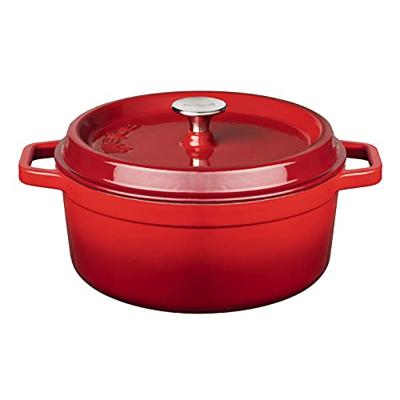 Sola Braadpan met deksel - Rood - ø 24 cm / 3.5 liter Sola Braadpan met deksel - Rood - ø 24 cm / 3.5 liter