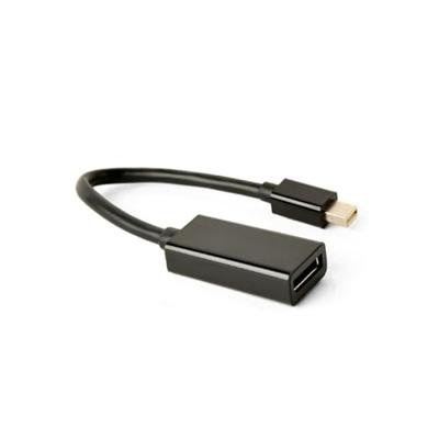 4K Mini DisplayPort adapterkabel, 15 cm, zwart