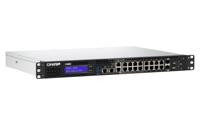 QNAP QGD-1602-C3758-16G-US Smart Edge-switch die QTS uitvoert en virtuele machines (VM's) ondersteunt, waardoor veelzijdige toepassingen aan al uw netwerkbehoeften kunnen voldoen. (Diskless) - thumbnail