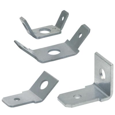 Klauke 2045 Plug-tong Insteekbreedte: 6.3 mm Insteekdikte: 0.8 mm 45 ° Ongeïsoleerd Metaal 1 stuk(s)