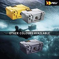 Peli 1150 Onverwoestbaar Koffertje Voor Professioneel Apparatuur, Ip67 Waterdicht, Capaciteit3L, Gemaakt In De Vs, Met Aanpasbaar Plukschuim, Kleur: Zilver - thumbnail