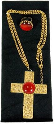 Sinterklaasset kruis en ring