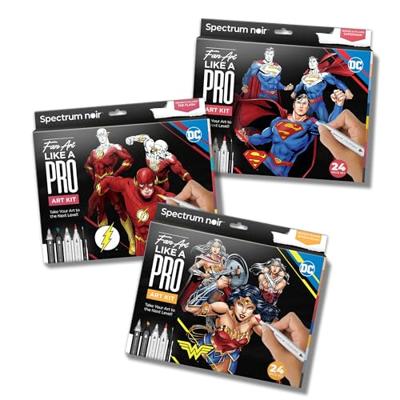 Creativ Company Hobbyset illustratie, superman, diverse kleuren, 1 doos