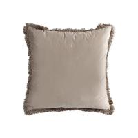 PTMD kussen nous velvet beige 60 x 60 cm | 4 stuks - thumbnail