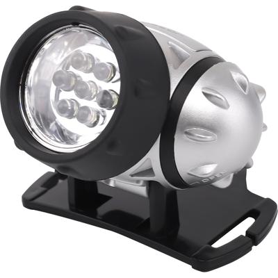 LED Hoofdlamp - Aigi Heady - Waterdicht - 20 Meter - Kantelbaar - 7 LED's - 0.54W - Zilver | Vervangt 6W LED Hoofdlamp - Aigi Heady - Waterdicht - 20 Meter - Kantelbaar - 7 LED's - 0.54W - Zilver | Vervangt 6W