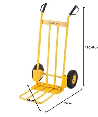 STANLEY SXWTC-HT535 Steekwagen Inklapbaar Staal Laadvermogen (max.): 200 kg STANLEY SXWTC-HT535 Steekwagen Inklapbaar Staal Laadvermogen (max.): 200 kg