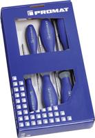 Promat/Tecwerk Schroevendraaierset | 6-delig PH / PZD | 3-componentengreep | ronde kling - 4000827126 - thumbnail
