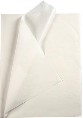 Creativ Company Tissuepapier, vel 50x70 cm, 17 gr, wit, 25 vel/ 1 doos Creativ Company Tissuepapier, vel 50x70 cm, 17 gr, wit, 25 vel/ 1 doos