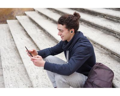 JVC HA-A11T Headset True Wireless Stereo (TWS) In-ear Oproepen/muziek Bluetooth Zwart