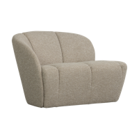 Woood Mojo 2-zits bankje arm links bouclé Beige - thumbnail