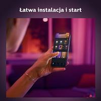 Philips Hue LED-lamp (4 stuks) 871951432840200 Energielabel: F (A - G) Hue White & Col. Amb. E27 Viererpack 4x570lm 60W E27 9 W Warmwit tot koudwit - thumbnail