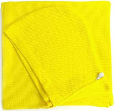 Ekobo badcape Baño junior 140 x 70 cm katoen geel