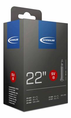 Schwalbe binnenband fv/sv8 22" 37-489 28/37-490 37-501