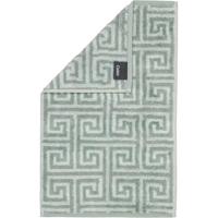 Cawö Cawo Noblesse Elegance Allover print Gastendoekje 30/50 nordic green - thumbnail