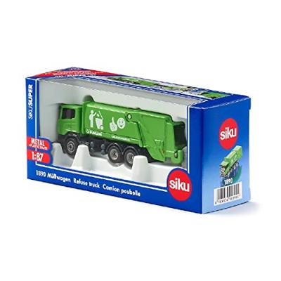 Siku 1890 Faun Vuilniswagen + Vuilniscontainer - thumbnail