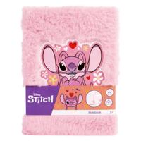 Canenco Stitch pluche notitieboek angel - thumbnail