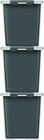 Sunware Q-line mixed box 1,3 liter met metaal baskets 1x 0,25 liter + 1x 0,85 liter transp/metaal - thumbnail