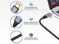 Conceptronic ABBY10G video kabel adapter 2 m USB Type-C HDMI Grijs - thumbnail