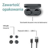 Philips TAT3508BK/00 True Wireless Hoofdtelefoon | Natuurlijk Geluid Siliconen Oordopjes | Ruisonderdrukking | Tot 21 Uur Speeltijd | Bluetooth | Microfoon | USB-C-kabel | IPX4 Waterbestendig | Zwart - thumbnail