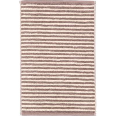 Cawö Cawo Lines Streifen 6255 Gastendoekje 30x50 pepper