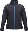 Ragetta RG629 Women´s Ablaze Printable Softshell Jacket - Navy/French Blue - 44 (18) - thumbnail