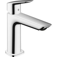 Hansgrohe Logis wastafelkraan 121 pop-up plug chroom 71252000 - thumbnail