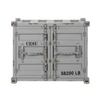 Flessenrek Home ESPRIT Grijs Hemelsblauw 77 x 41 x 64 cm - thumbnail