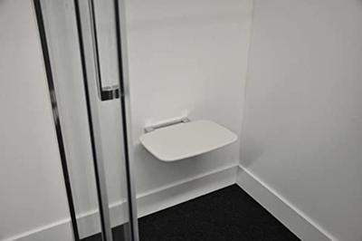 Wiesbaden Serva doucheklapzitje wit Wiesbaden Serva doucheklapzitje wit