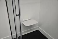 Wiesbaden Serva doucheklapzitje wit - thumbnail