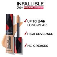 L’Oréal Paris Make-Up Designer Infaillible More Than Concealer - 324 Oatmeal - Dekkende Concealer met Matte Finish - 11 ml - thumbnail