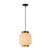 Lucide GOSSE - Hanglamp - Ø 19,5 cm - 1xE27 - Wit - thumbnail