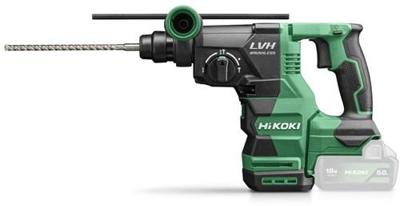 Hikoki dh1826daw4z accu boor-breekhamer | sds plus | 18v | 3.2 j | zonder accu en lader | in doos dh1826daw4z