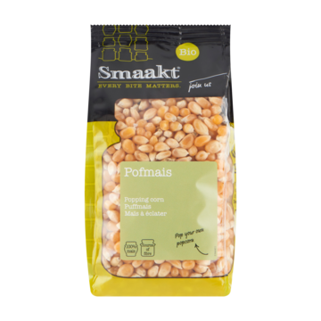Smaakt Bio Popcorn Mais 400 g bij Jumbo
