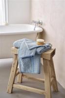 Pip Studio Pip Studio Soft Zellige douchelaken Blauw Grijs 70x140 cm - thumbnail