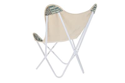 Tuinstoel DKD Home Decor Blauw Wit Groen Ijzer 74 x 65 x 90 cm Tuinstoel DKD Home Decor Blauw Wit Groen Ijzer 74 x 65 x 90 cm