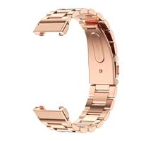 Metalen schakelband - Rosé goud - Xiaomi Smart band 7 Pro - thumbnail