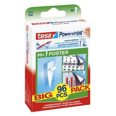 tesa POWERSTRIPS® Poster Dubbelzijdig plakband Wit Inhoud: 96 stuk(s) tesa POWERSTRIPS® Poster Dubbelzijdig plakband Wit Inhoud: 96 stuk(s)