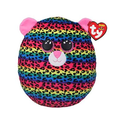 TY squish a boo knuffelkussen luipaard dot 23 cm