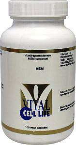 Vital Cell Life MSM 100 Vegetarische capsules